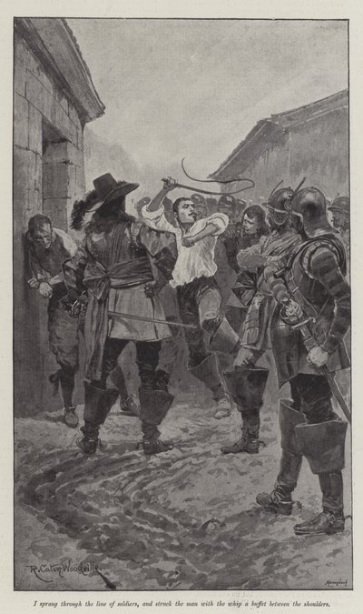 Under the Red Robe, by Stanley J Weyman by Richard Caton Woodville junior
